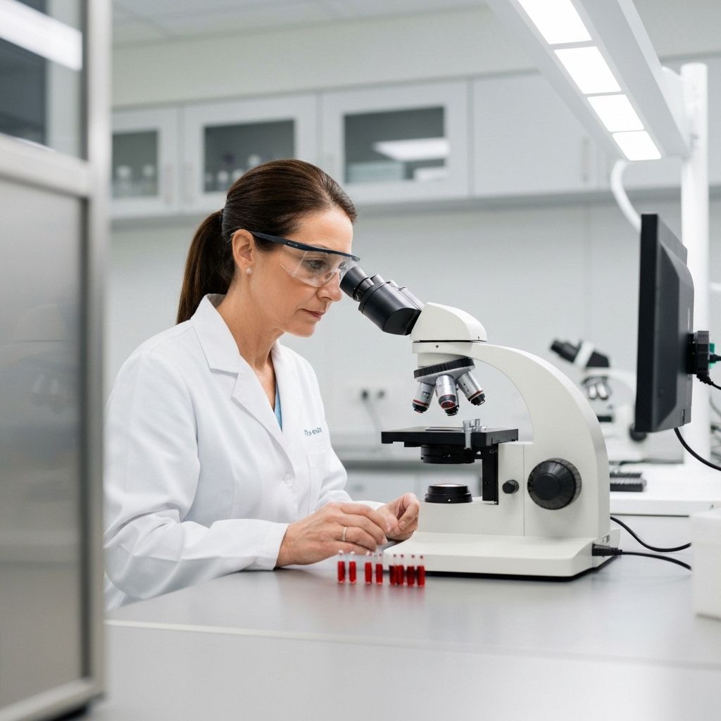 Blood analysis research